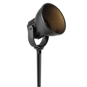 Außenstrahler SKAT, Aluminium schwarz, mit Erdspieß, 1,8 Watt, 139 (H) mm x 100 (B) mm, Ø 96 mm