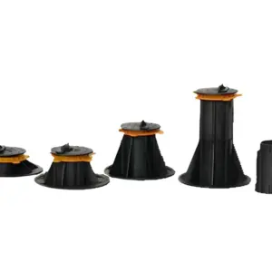 Kunststoff Stellfuß, 45 - 70 mm Verstellbereich, extra starke Tragkraft 1000 kg / Stellfuß