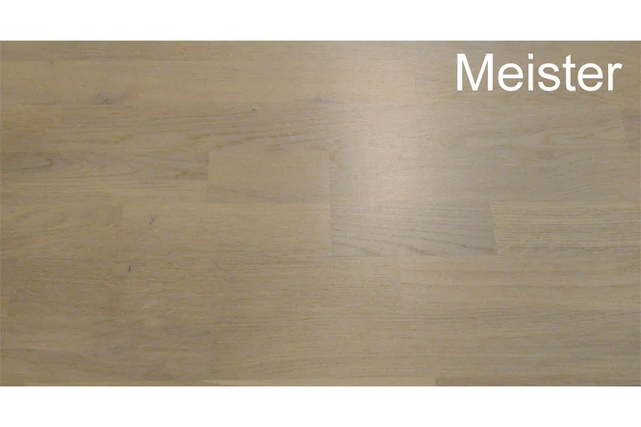 Meister Schiffsboden Eiche lebhaft creme gebürstet, 13 x 200 x 2400 mm, lackiert (9035) (1,92 m² / Paket)
