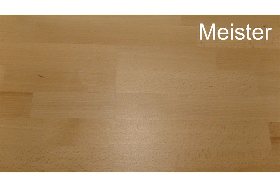 Meister Schiffsboden Buche harmonisch gedämpft, gebürstet, 13 x 200 x 2400 mm, lackiert (9046) (1,92 m² / Paket)
