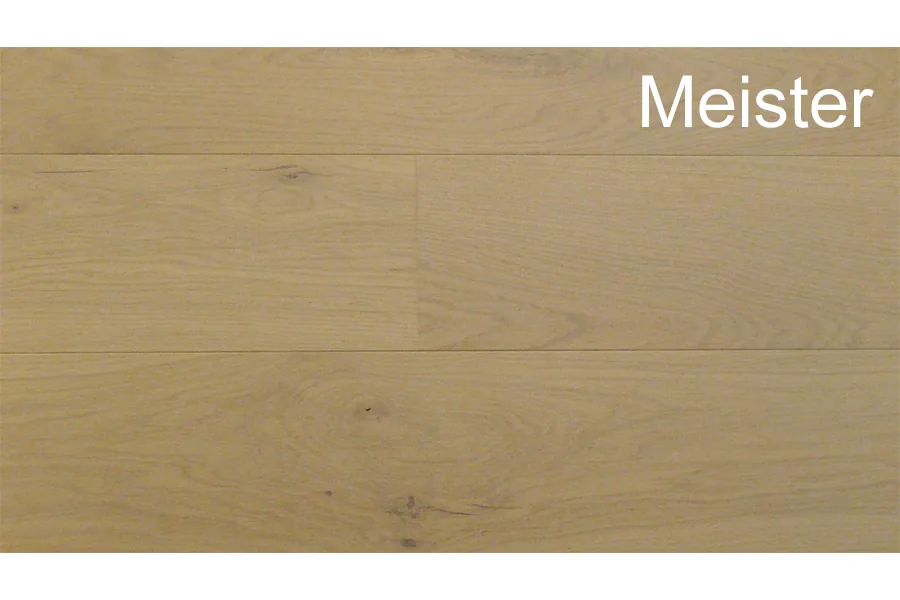 Meister Landhausdiele Eiche authentic, cremeweiß, gebürstet, 13 x 180 x 2200 mm, naturgeölt (9031) (1,58 m²/Paket)