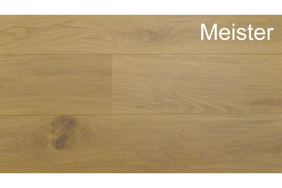 Meister Landhausdiele Eiche authentic, karamell, gebürstet 13 x 180 x 2200 mm, naturgeölt (9028) (1,58 m²/Paket)
