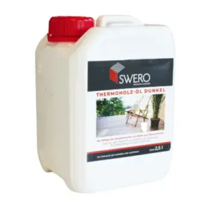 Thermoholz Terrassenöl dunkel / 2,5 l