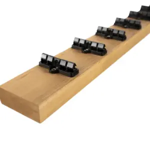 Thermo-Kiefer Unterkonstruktion mit vormontierten Einzelclips 26 (Stärke) x 68 mm ( Breite) 2,0 m lang (2 St. / PE) - CLAD1-52