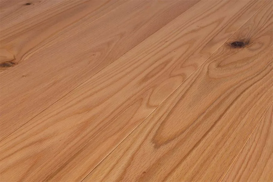 Massivdiele Roteiche 15 x 144 x 2053 mm, geölt, Natursortierung, (2,25 m² / Paket)