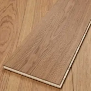 Premium Parkett, Landhausdiele Eiche, Select Sortierung, gebürstet matt lackiert, 14 mm (S) x 190 mm (B) x 1900 mm (L), Nut- und Feder Verbindung (2,88 m² pro Paket)
