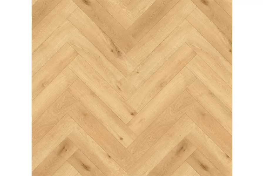 Premium Laminat Fischgrät, Eiche natur, 12 mm stark, Abriebklasse AC4, (1,836 m² pro Paket)