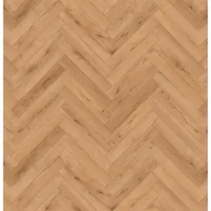 Premium Laminat Fischgrät, Eiche golden, 12 mm stark, Abriebklasse AC4, (1,836 m² pro Paket)