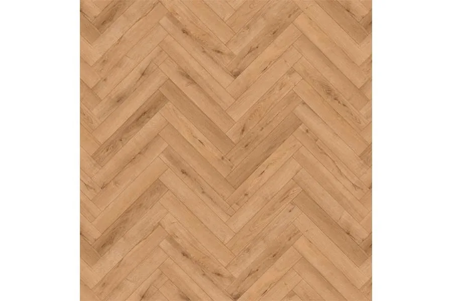 Premium Laminat Fischgrät, Eiche golden, 12 mm stark, Abriebklasse AC4, (1,836 m² pro Paket)