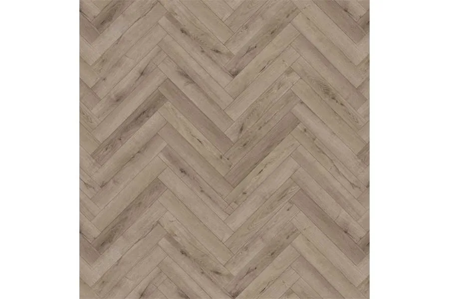 Premium Laminat Fischgrät, leicht grau, 12 mm stark, Abriebklasse AC4, (1,836 m² pro Paket)