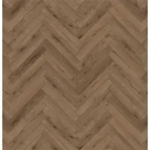 Premium Laminat Fischgrät, geräucherte Eiche, 12 mm stark, Abriebklasse AC4, (1,836 m² pro Paket)