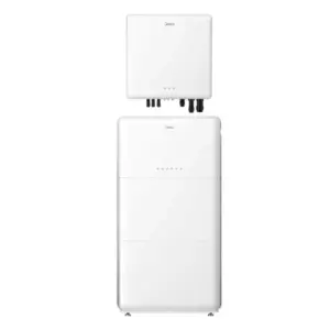 Komplettset Midea Solarspeicherset für 6 - 15 Module als Insellösung enthält: 2 Block Batterien (10 kW), 1 x Hybrid-Wechselrichter, 1 x DC/DC Wandler + Verkabelung