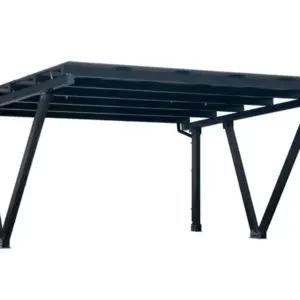 Carport Premium, Aluminium mit Solardach für 2 PKW, beidseitig Glasmodule, Modulleistung 440 W, 15 Module pro Carport, Caportmaße 5850 mm (B) x 5200 mm (T) x 3000 mm (H)