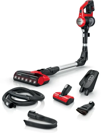 BOSCH Akku-Staubsauger Unlimited 7 ProAnimal, Rot