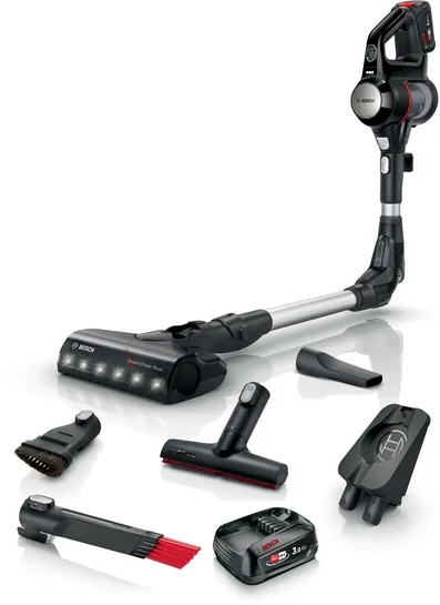 BOSCH Akku-Staubsauger Unlimited 7 Schwarz BCS712XXL
