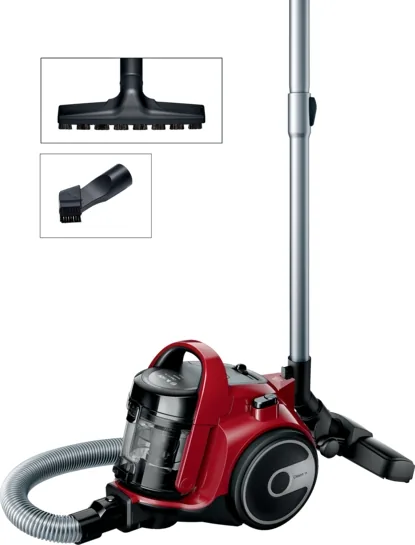 BOSCH Serie 2 Beutelloser Staubsauger 2 Beutelloser Staubsauger Rot