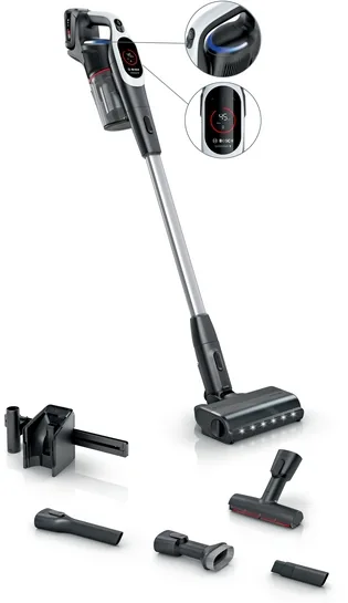 BOSCH Akku-Staubsauger Unlimited 9, Weiß