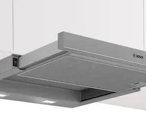 BOSCH Serie 2 Flachschirmhaube 60 cm Silber, metallisch DFM064W55
