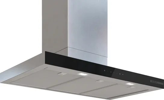 BOSCH Serie 6 Wandesse 90 cm Metall-Optik DWB97DN30