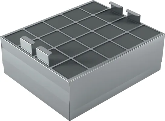 BOSCH Long Life Geruchsfilter mit Aktivkohle, Ersatzfilter für Umluftbetrieb DZZ0XX0P0