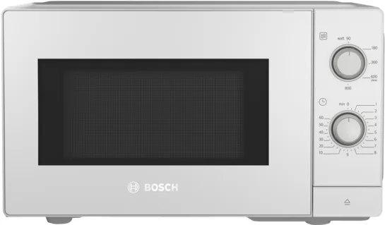 BOSCH Serie 2 Freistehende Mikrowelle 2 Freistehende Mikrowelle 44, Weiß – 44 × 26 cm