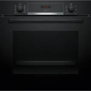 BOSCH Serie 4 Einbau-Backofen 4 Einbau-Backofen 60 x, Schwarz – 60 × 60 cm