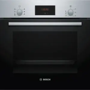 BOSCH Serie 2 Einbau-Backofen 2 Einbau-Backofen 60 x aus Edelstahl, 60 × 60 cm