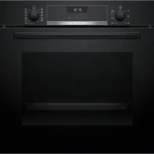 BOSCH Serie 6 Einbau-Backofen 60 x 60 cm Schwarz HBG537BB4