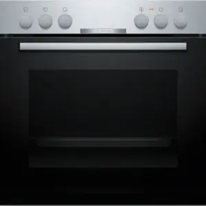 BOSCH Serie 2 Einbau-Herd 60 x 60 cm Edelstahl HEA510BS3