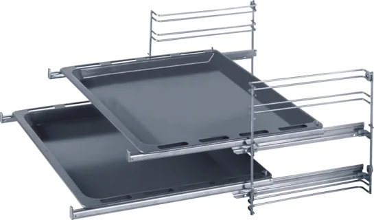 BOSCH Teleskopauszug, 2-fach Edelstahl HEZ438201