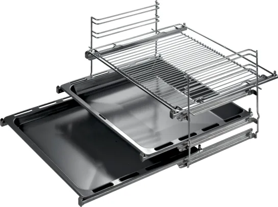 BOSCH Teleskopauszug, 3-fach Edelstahl HEZ438301