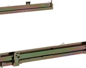 BOSCH Clip-Vollauszug Edelstahl Pyrolyse geeignet HEZ638070