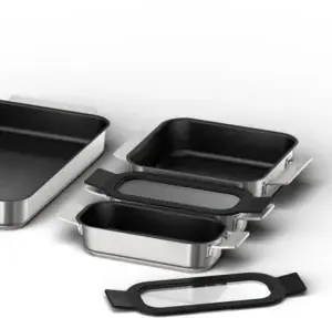 BOSCH Kochgeschirr-Set HEZ9FF040