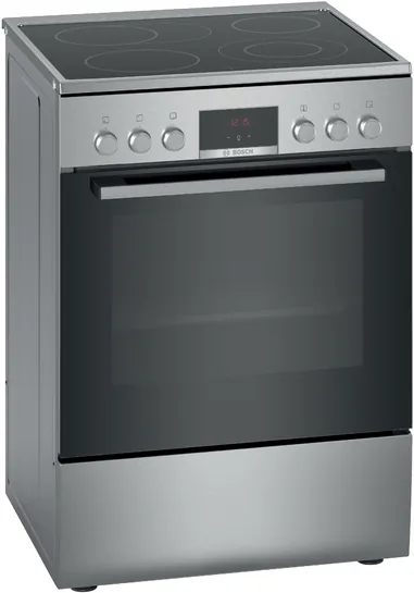 BOSCH Serie 4 freistehender Elektroherd 4 freistehender Elektroherd Edelstahl