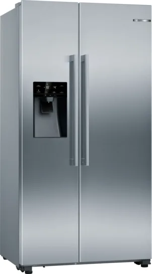 BOSCH Serie 6 Amerikanischer Side by Side 178.7 x 90.8 cm Gebürsteter Stahl KAD93AIDP