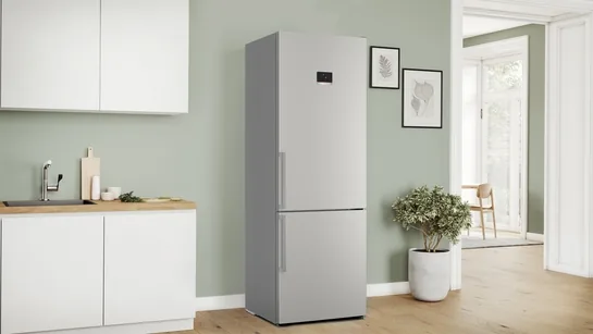 BOSCH Serie 6 Freistehende Kühl-Gefrier-Kombination mit Gefrierbereich unten, 203 × 70 cm
