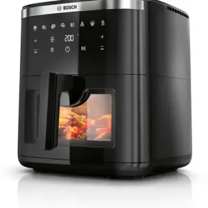 BOSCH Serie 6 Heißluftfritteuse 6 Heißluftfritteuse Schwarz MAF671B0