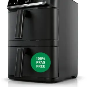 BOSCH Serie 6 Double Stack Air Fryer, Schwarz