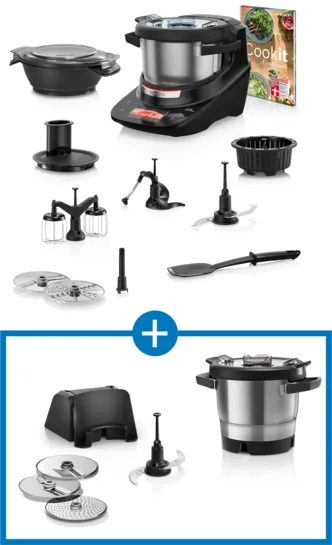 BOSCH Cookit Set Deluxe, Schwarz
