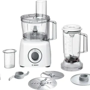 BOSCH Kompakt-Küchenmaschine MultiTalent 3 800 W Weiß, Weiß MCM3200W