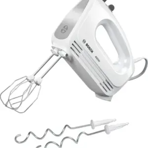 BOSCH Handrührer CleverMixx 400 W aus Edelstahl, Weiß