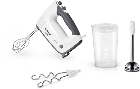 BOSCH Handrührer ErgoMixx 450 W Weiß, Window grey MFQ36470