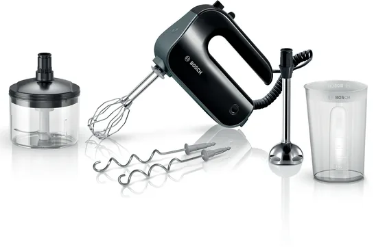 BOSCH Handrührer MFQ4 850 W Schwarz, Dark silver MFQ4980B
