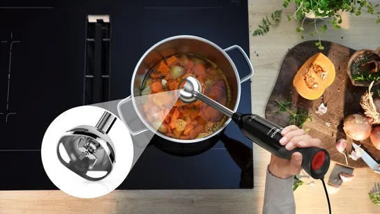 BOSCH Stabmixer ErgoMixx 1000 W Schwarz, Anthrazit