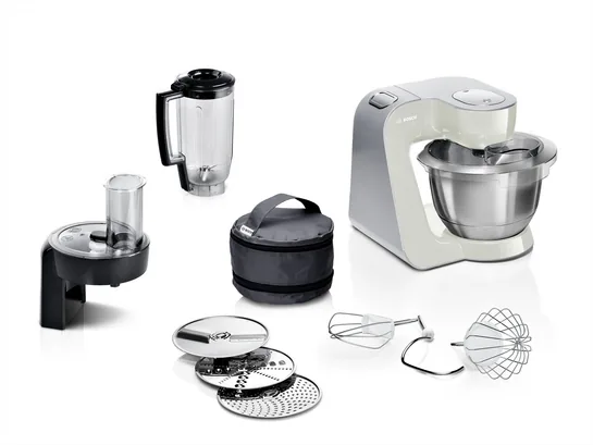 BOSCH Serie 4 Küchenmaschine MUM 5 1000 W, Grau