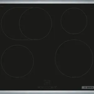 BOSCH Serie 4 Induktionskochfeld 60 cm Mit Rahmen (Comfort Profil) aufliegend PIF64RBB5E