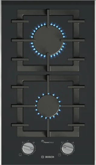 BOSCH Serie 8 Domino-Kochfeld, Schwarz