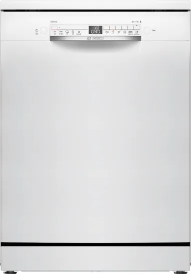 BOSCH Serie 2 Freistehender 2 Freistehender Geschirrspüler 60, Weiß – 60 cm