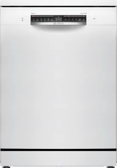 BOSCH Serie 4 Freistehender Geschirrspüler 60 cm Weiß SMS4HTW16E
