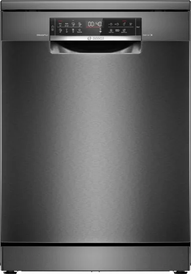 BOSCH Serie 6 Freistehender 6 Freistehender Geschirrspüler 60, Schwarz – 60 cm